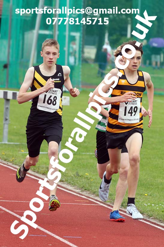 800 metres 41, NECAA Open Meeting, Morpeth, Sunday, March 23rd. David T. Hewitson/Sports for All Pics